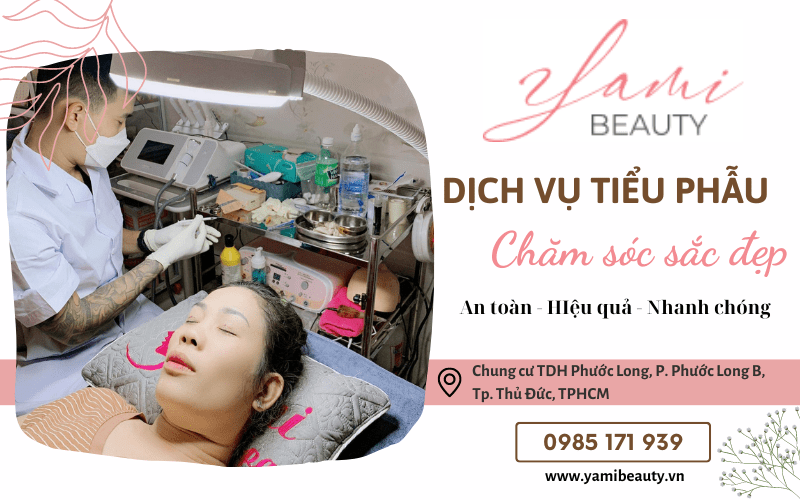 tiểu phẫu chăm sóc sắc đẹp